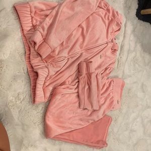 Juicy by Juicy Couture Jogging Set pink and extra blue joggers M 10/12